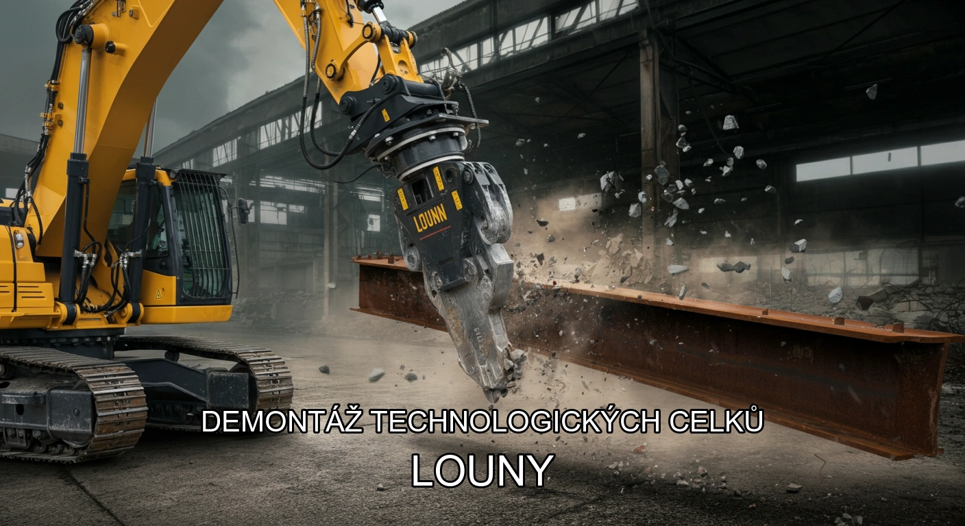 Demontaz technologickych celku Louny